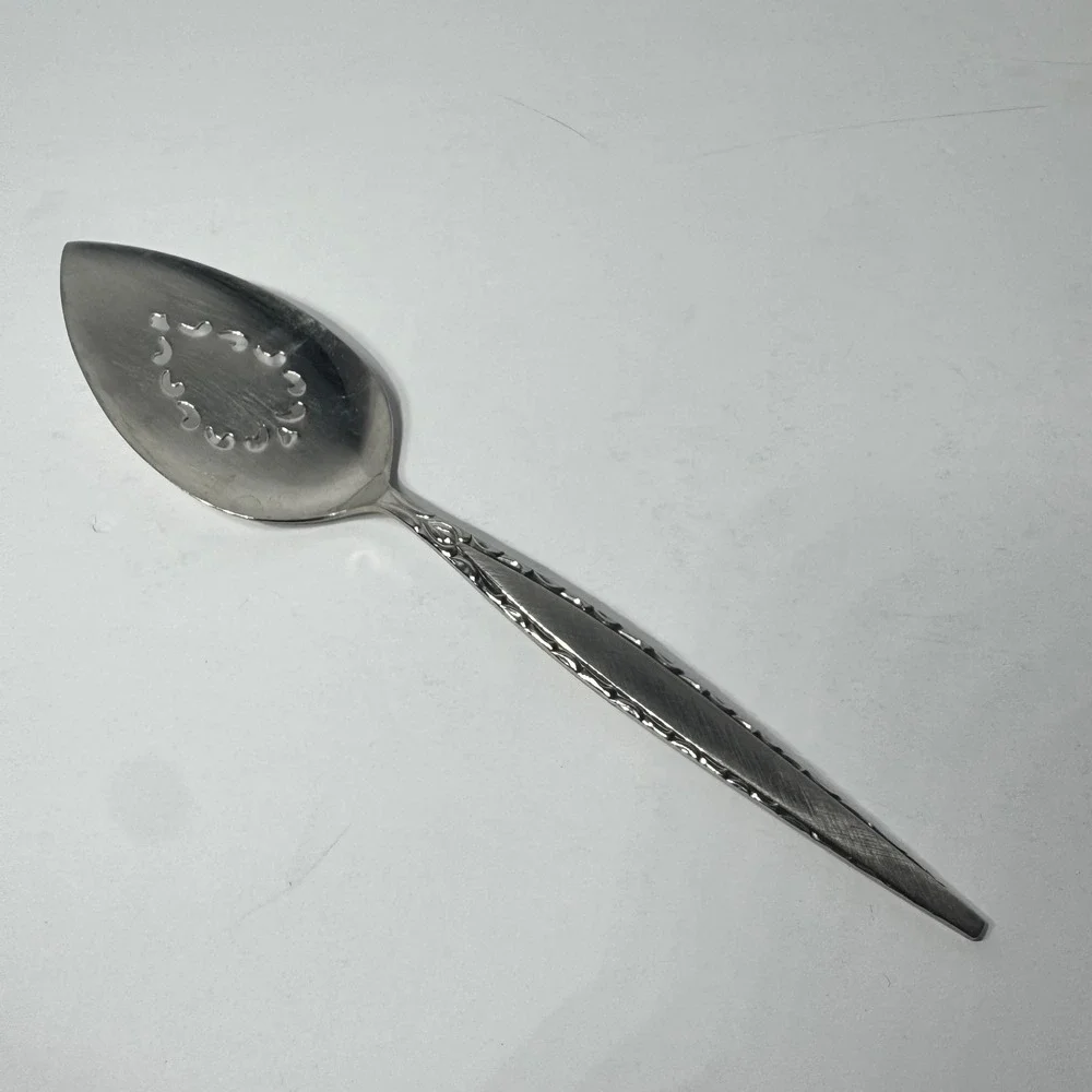 Community Stainless Paul Revere Pierced Tomato Server Vintage Serving Spoon 9in